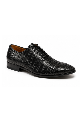 Cesare Paciotti Soft Lady Black Leather Oxfords (CPM2422)-AmbrogioShoes
