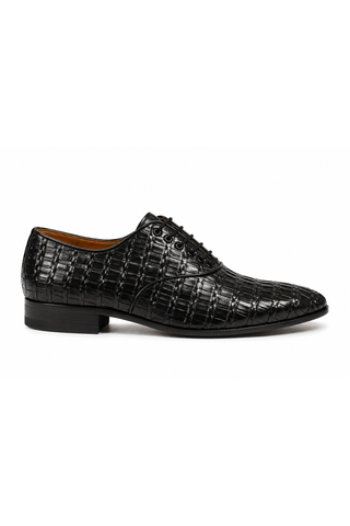 Cesare Paciotti Soft Lady Black Leather Oxfords (CPM2422)