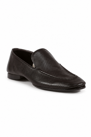 Cesare Paciotti Spring Black Leather Loafers (CPM3132)-AmbrogioShoes