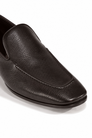 Cesare Paciotti Spring Black Leather Loafers (CPM3132)-AmbrogioShoes