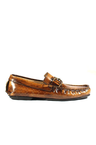 Cesare Paciotti Two-Tone Brown Leather Moccasins (CPM2350)-AmbrogioShoes