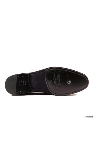 Cesare Paciotti V Camoscio Navy Nappa Loafers (CPM4011)-AmbrogioShoes