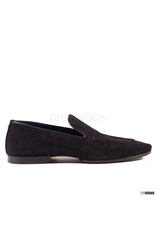 Cesare Paciotti V Camoscio Navy Nappa Loafers (CPM4011)-AmbrogioShoes