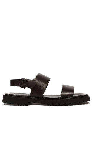 Cesare Paciotti Vacchetta Black Sandals (CPM5101)-AmbrogioShoes