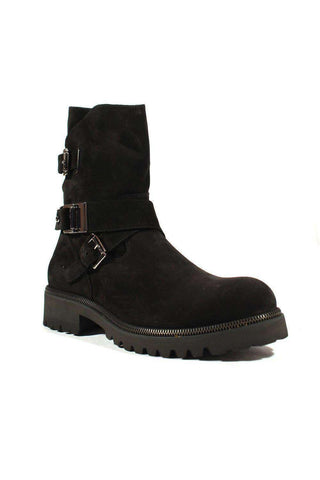 Cesare Paciotti Vit Cam Black Ay Suede Boots (CPM2568)-AmbrogioShoes