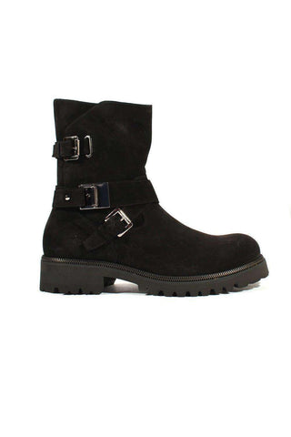 Cesare Paciotti Vit Cam Black Ay Suede Boots (CPM2568)-AmbrogioShoes