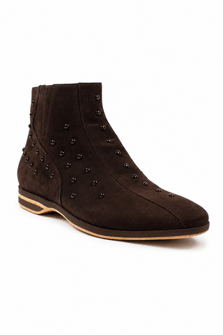 Cesare Paciotti Vit Cam Fondente Suede Boots (CPM2410)-AmbrogioShoes