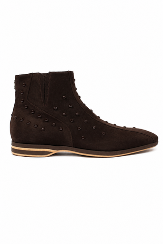 Cesare Paciotti Vit Cam Fondente Suede Boots (CPM2410)-AmbrogioShoes