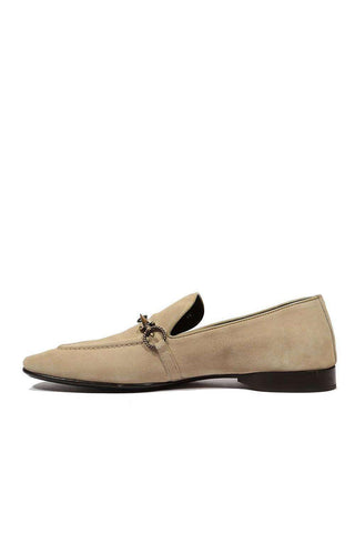 Cesare Paciotti Vit Camoscio Beige Sand Loafers (CPM5109)-AmbrogioShoes