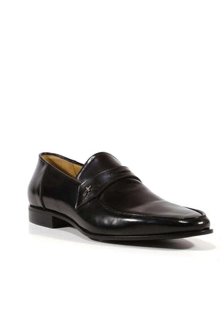 Cesare Paciotti Vit Camoscio Black Leather Loafers (CPM3127)-AmbrogioShoes
