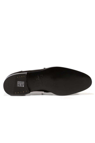 Cesare Paciotti Vit Camoscio Black Leather Loafers (CPM3127)