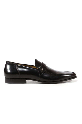 Cesare Paciotti Vit Camoscio Black Leather Loafers (CPM3127)-AmbrogioShoes
