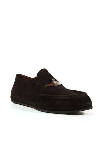 Cesare Paciotti Vit Camoscio Black Suede Loafers (CPM3053)-AmbrogioShoes