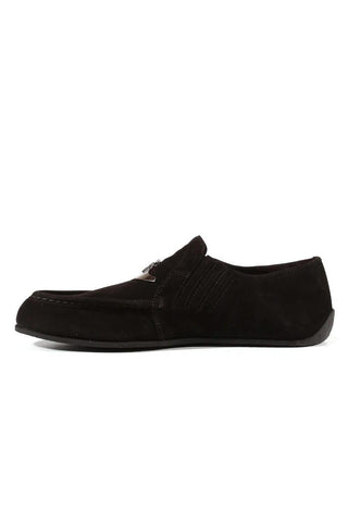 Cesare Paciotti Vit Camoscio Black Suede Loafers (CPM3053)