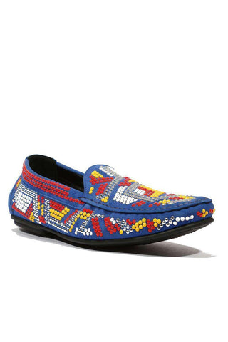 Cesare Paciotti Vit Camoscio Denim Blue Denim Loafers (CPM5128)-AmbrogioShoes