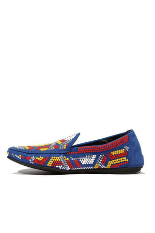 Cesare Paciotti Vit Camoscio Denim Blue Denim Loafers (CPM5128)-AmbrogioShoes