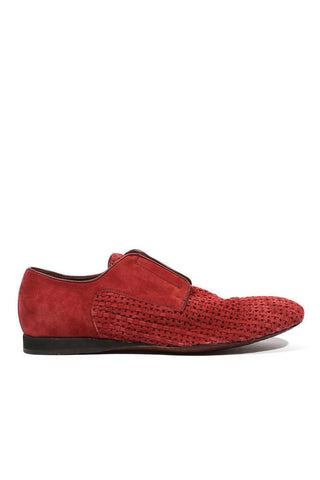 Cesare Paciotti Vit Camoscio Prugna Burgundy Loafers (CPM5342)-AmbrogioShoes