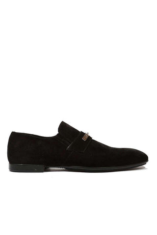 Cesare Paciotti Vit Camoscio SL Black Loafers (CPM5146)-AmbrogioShoes