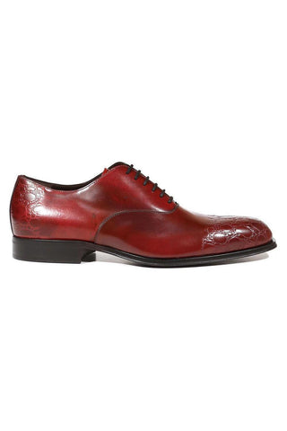 Cesare Paciotti Vit Corsaro Burgundy Oxfords (CPM5007)-AmbrogioShoes