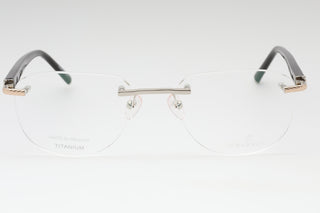 Charriol PC75069 titanium Oval Men's Eyeglasses-AmbrogioShoes