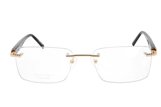 Charriol PC75083 titanium Rectangular Men's Eyeglasses-AmbrogioShoes