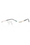 C02 - Shiny Silver/Gold / Clear Lens