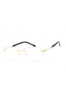 C03 - Shiny Gold/Silver / Clear Lens