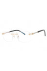 C03 - Shiny Gold/Silver / Clear Lens