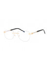 C03 - Shiny Gold/Silver / Clear Lens