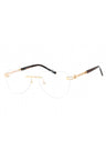 C01 - Shiny Gold / Clear Lens