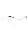 C03 - Shiny Gold/Silver / Clear Lens