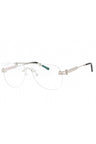 C02 - Shiny Silver / Clear demo lens