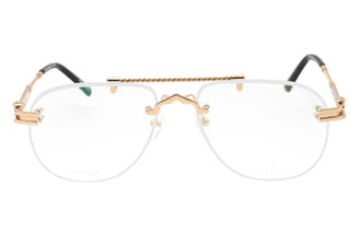 Charriol PC75106 Metal Aviator Men's Eyeglasses-AmbrogioShoes