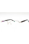 C02 - Shiny Silver Black / Clear Lens