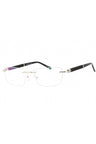 C02 - Shiny Silver Black / Clear Lens
