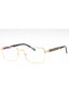 C03 - Shiny Gold/Black / Clear Lens