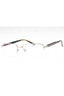 C02 - Shiny Silver/Khaki Horn / Clear Lens