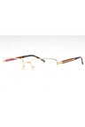 C01 - Shiny Gold/Tortoise / Clear Lens