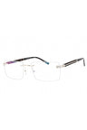 C02 - Shiny Silver/Grey Horn / Clear Lens
