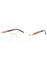 C01 - Shiny Gold/Tortoise / Clear Lens