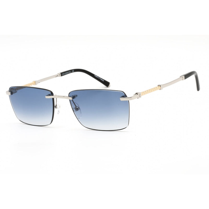Charriol PC81008 Sunglasses SHINY SILVER/GOLD / Clear Lens-AmbrogioShoes