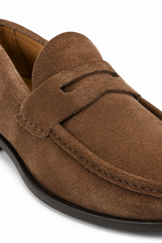 Bruno Magli Quarrata Suede Penny Loafer