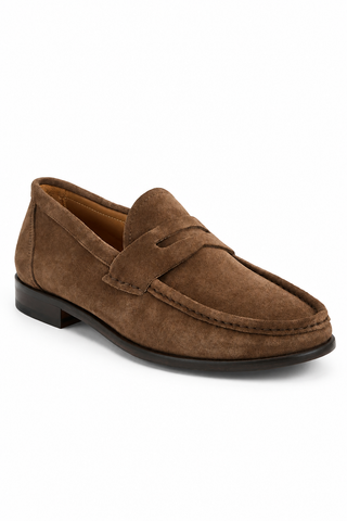 Bruno Magli Lombardo Suede Penny Loafer