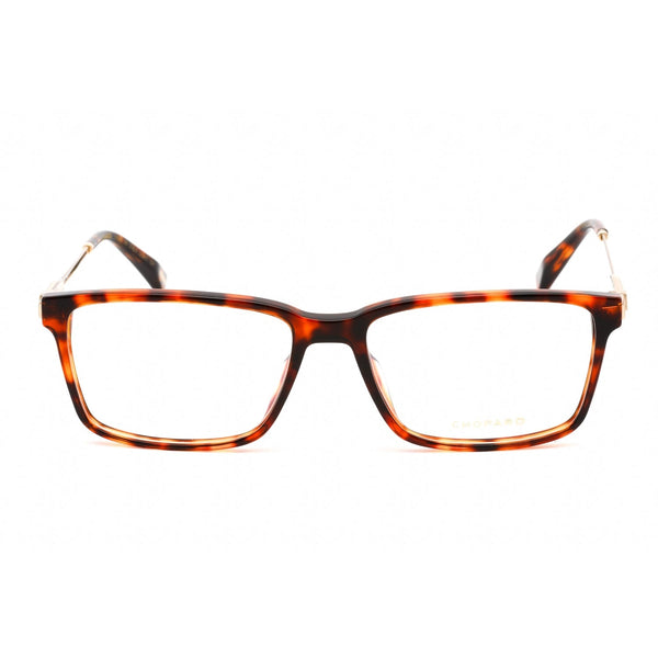 Chopard VCH308 Eyeglasses Shiny Dark Havana / Clear Lens-AmbrogioShoes