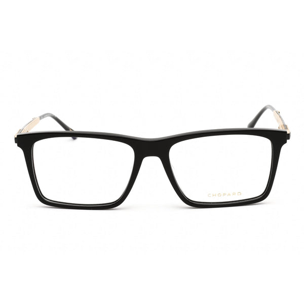 Chopard VCH343 Eyeglasses SHINY BLACK / clear demo lens-AmbrogioShoes