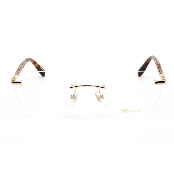 Chopard VCHF47 Eyeglasses SHINY ROSE GOLD / clear demo lens-AmbrogioShoes
