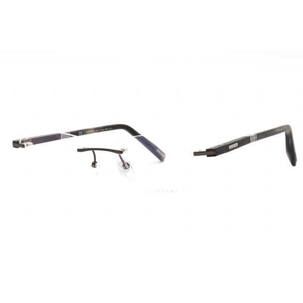 Chopard VCHF54 Eyeglasses Shiny Dark Grey / Clear Lens-AmbrogioShoes