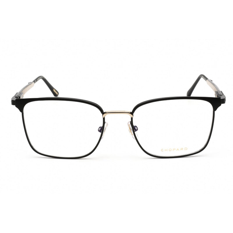 Chopard VCHG06 Eyeglasses SEMI MATT BLACK WITH SHINY ROS / clear demo lens-AmbrogioShoes