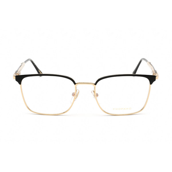 Chopard VCHG06 Eyeglasses SH.ROSE GOLD W/BLACK PARTS / clear demo lens-AmbrogioShoes