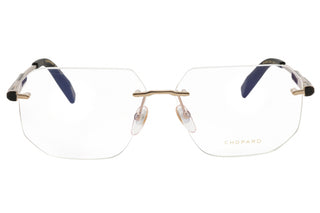 Chopard VCHG80 Metal Rectangular Men's Eyeglasses-AmbrogioShoes